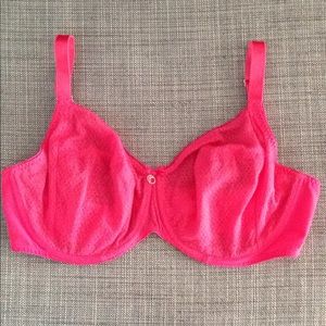 Chantelle hot pink bra
